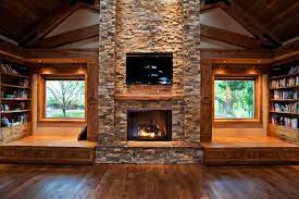 Hearth designs for cabins and cottages vary greatly in size, style and material type. Modern Home Interior Fireplace Novocom Top