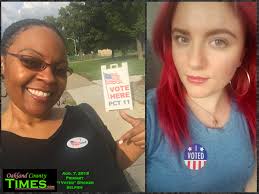 2018 Primary Election Results and Voter Selfies