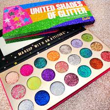 Revolutionize The Way You Apply Glitter Say Goodbye To The Mess And Hello To An Extravagant Applica Makeup Eyeshadow Palette Artistry Makeup Eye Candy Makeup