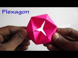 Equilateral means that all 3 sides are the exact same length. Paper Flexagon How To Make A Flexagon With Paper Youtube
