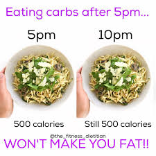 Eating Carbs After 5pm Won T Make You Fat Leanne Ward The Fitness Dietitian
