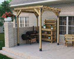 Pergola With 4x4 Posts Novocom Top