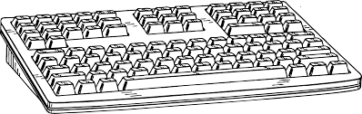 Arrow illustration, drawing computer icons arrow, arrows, angle, desktop wallpaper, line png. Download Computer Keyboard 1 Picture Royalty Free Download Computer Keyboard Line Drawing Png Image With No Background Pngkey Com