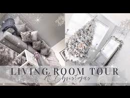 40 accent color combinations to get your home decor wheels turning. Living Room Tour At Christmas Grey White Silver Decor Gemma Louise Miles Youtube