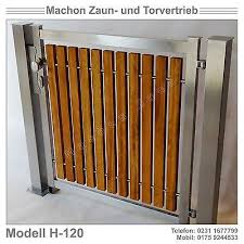 Edelstahltor Mit Holzfullung Iroko Tur Zaun Gartentor Eisentor Tor Edelstahltor Eisentor Gartentor Holzfullung Iroko Eisentor Stahltor Gartentor