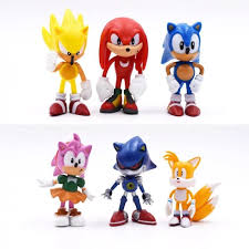 Cuộc phiêu lưu của chú nhím sonic đã quay trở lại. Bisa Cod Topper Cake Figure Super Sonic The Hedgehog Set Isi 6 Diskon Lazada Indonesia