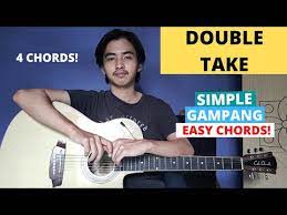 Chord Simple Gampang Double Take Dhruv Tutorial Gitar Easy Chords Youtube