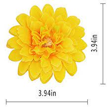 Silk Marigold Flower Heads Bulk Artificial Marigold Flowers Artificial Yellow Flowers Heads Bulk For Party Diy Festival Home Decor Hat Ornament 15pcs Yellow Walmart Com Walmart Com