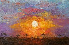 Weitere ideen zu malerei, acrylbilder selber malen, leinwandkunst. Sonnenuntergang Malen Anleitung Fur Sonnenuntergange In Acryl
