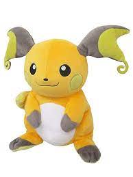 Amazon Com Sanei Pokemon All Star Collection Pp79 Raichu Plush7 Toys Games Pokemon Pokemon Raichu Pokemon Plush