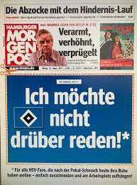 Mopo.de aktuelle nachrichten aus hamburg, der welt, zum hsv und der welt der promis. Dw Sports On Twitter I Don T Want To Talk About It Local Paper Mopo Have A Cutout On Their Front Page For Hsv Fans After Their Dfbpokal Defeat Https T Co At9fhbdgiw