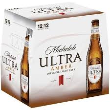 Michelob Ultra Amber Light Beer 12 Pack Beer 12 Fl Oz Bottles 4 2 Abv Walmart Com Amber Beer Light Beer Michelob Ultra