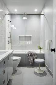 Inside A Renovated Spec Home With An Understated Elegance Gray And White Bathroom Bathroom Interior Design Bathroom Design