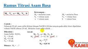 Soal dan pembahasan titrasi asam basa. Kimia Kelas 11 Semester 2 Titrasi Asam Basa Youtube