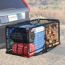 Cargo Carrier Basket In 2020 Hitch Mounted Cargo Carrier Hitch Cargo Cargo Carrier