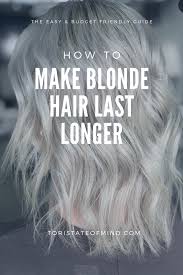 Learn how to go blonde without these 6 things stopping you from having the best blonde hair you can. How To Keep Blonde Hair Tori State Of Mind Fashion And Lifestyle Blog In 2020 Platnium Blonde Hair Blonde Hair Looks Maintaining Blonde Hair