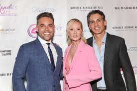 Anne Heche, Kyle Stefanski and Dr. Michael Newman at Kiss The Stars,  Rhonda's Kiss Cancer Charity Fundraising Event hosted by Mr. Warburton  Media
