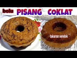 Lihat juga resep bolu pisang panggang takaran sendok enak lainnya. Resep Kue Coklat Pisang Kukus