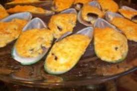 Mussels With Dynamite Sauce Recipe Food Com Recipe Baked Mussels Mussels Mussels Recipe