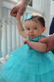 Turquoise Infant Dress With Layers And Layers Of Skirt Infant Turquoise Dress Turquoise Dress Baby Dress Flower Girl Dresses