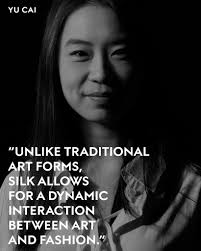 Yu Cai, Jonny Niesche, and E. S. Glenn explore the expressive potential of  silk in the 90 x 90 project. From luminous color fields and layered urban  dreamscapes to comic illustrations, their