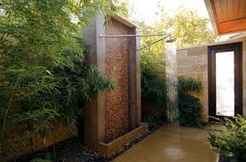 Take your shower in the garden. Outdoor Shower Ideas For Android Apk Download