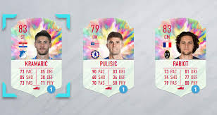 Voici la carte de adrien rabiot dans le mode fut (fifa ultimate team) de fifa 20. Fifa 20 Pulisic Rabiot Kramaric Real World Performers Voting Summer Heat Fifaultimateteam It Uk