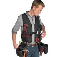 Gilet à outils en cuir fonctionnel avec sac de 18 porte-outils entièrement  réglable s'adaptant confortablement à la plupart des travaux de ...