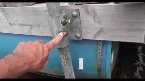 The previous owner built it. How To Build A Floating Dock Using Barrels Youtube