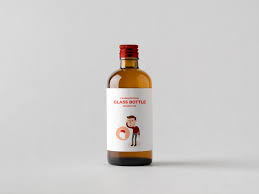 Free Pharmaceutical Glass Bottle Mockup Bottle Mockup Bottle Glass Bottles