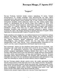 Bacaan pertama kebijaksanaan bab 1 : Renungan Minggu 27 Agustus 2017