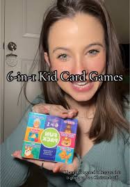 Stocking stuffer idea! #christmasgift #cardgames #kidscards #kidgames  #kidactivities #stockingstuffers #kidstockingstuffers #gofish #oldmaid  #crazy8s #playingcards #matchinggame #slapjack