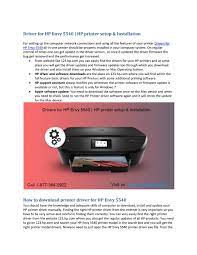 In another case, the printer may also be listed under my devices in which case you just have to choose manage. Driver For Hp Envy 5540 Hp Printer Setup Installation By Emmathomp632 Issuu