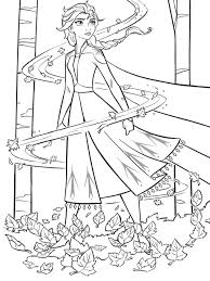 These spring coloring pages are sure to get the kids in the mood for warmer weather. New Frozen 2 Coloring Pages With Elsa Youloveit Com