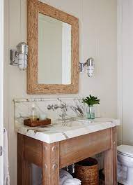 Driftwood Bathroom Mirror Design Ideas