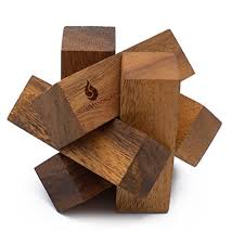 Maybe you would like to learn more about one of these? Siam Mandalay Mini Lumberjack Handmade And Organic 3d Brain Teaser Wooden Puzzle For Adults From Siammandalay With Sm Gift Boxpictured