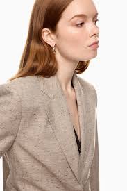 Grey Jocelia Blazer by BOSS