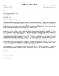 Marketing Manager Cover Letter Business Form Letter Template