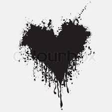Black And White Dripping Paint Pin By Nicole Thornton On Tatt It Up Splatter Tattoo Black Heart Tattoos Paint Splatter Tattoo