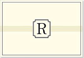 Customize your 3 x 5 note cards at uprinting! Amazon In Buy Monogram Note Cards R Book Online At Low Prices In India Monogram Note Cards R Reviews Ratings
