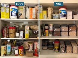 A disorganized pantry stresses me out. Kitchen Pantry Organization Ideas Before And After Photos