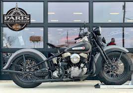 Pre Owned 1949 Harley Davidson For Sale 38900 00 Visit Paris Harley Da Harley Davidson Pictures Vintage Harley Davidson Motorcycles Harley Davidson Panhead
