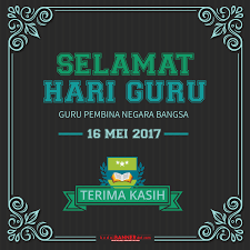 Poster hardiknas 2018 dinas pendidikan kota bandung. P A R A D I S U Selamat Hari Guru 6 9