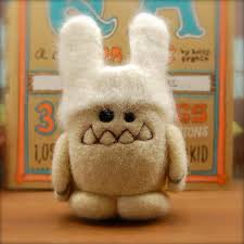 Adorable Easter Themed Yeti Will Maul Your Heart Apart In 2021 Felt Animals Needle Felting Needle Felting Projects