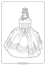 free printable princess pdf coloring pages 09 high quality free printable pdf coloring draw princess printables princess coloring pages barbie coloring pages