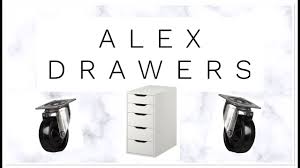 If you do (like i did) the way the drawers are put together doesn't give you enough room around each side to use a clamp. Ikea Alex Drawers How To Remove Novocom Top