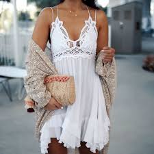 Free People Adella Frilled Chemise Dress The House Of Sequins Chemise Dress Boho Outfits Bralette Dress