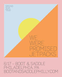 Roll up your sleeves 4. We Were Promised Jetpacks I Just Read About That