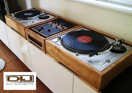 My Take On A Home Decor Dj Setup Dj Room Dj Table Turntable Furniture