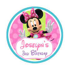 Hey I Found This Really Awesome Etsy Listing At Https Www Etsy Com Listing 400924613 Minnie Mouse Bowtique Birthday Round Bomboniere Festa